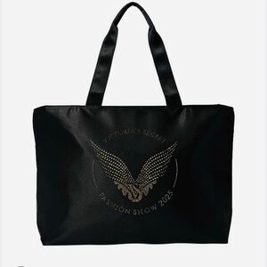 Victoria's Secret Black Fashion Show Runway Tote LIMITED EDITION!